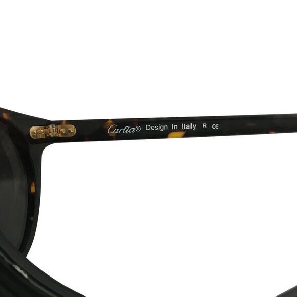 Cartia Tortoise Shell Polarized Womens Sunglasses Round Frame 48-23-145 Design I - Picture 2 of 6